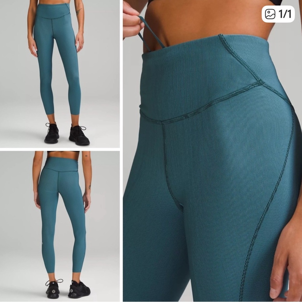 Lululemon Base Pace HR Tight
25" *Two-Tone Ribbed